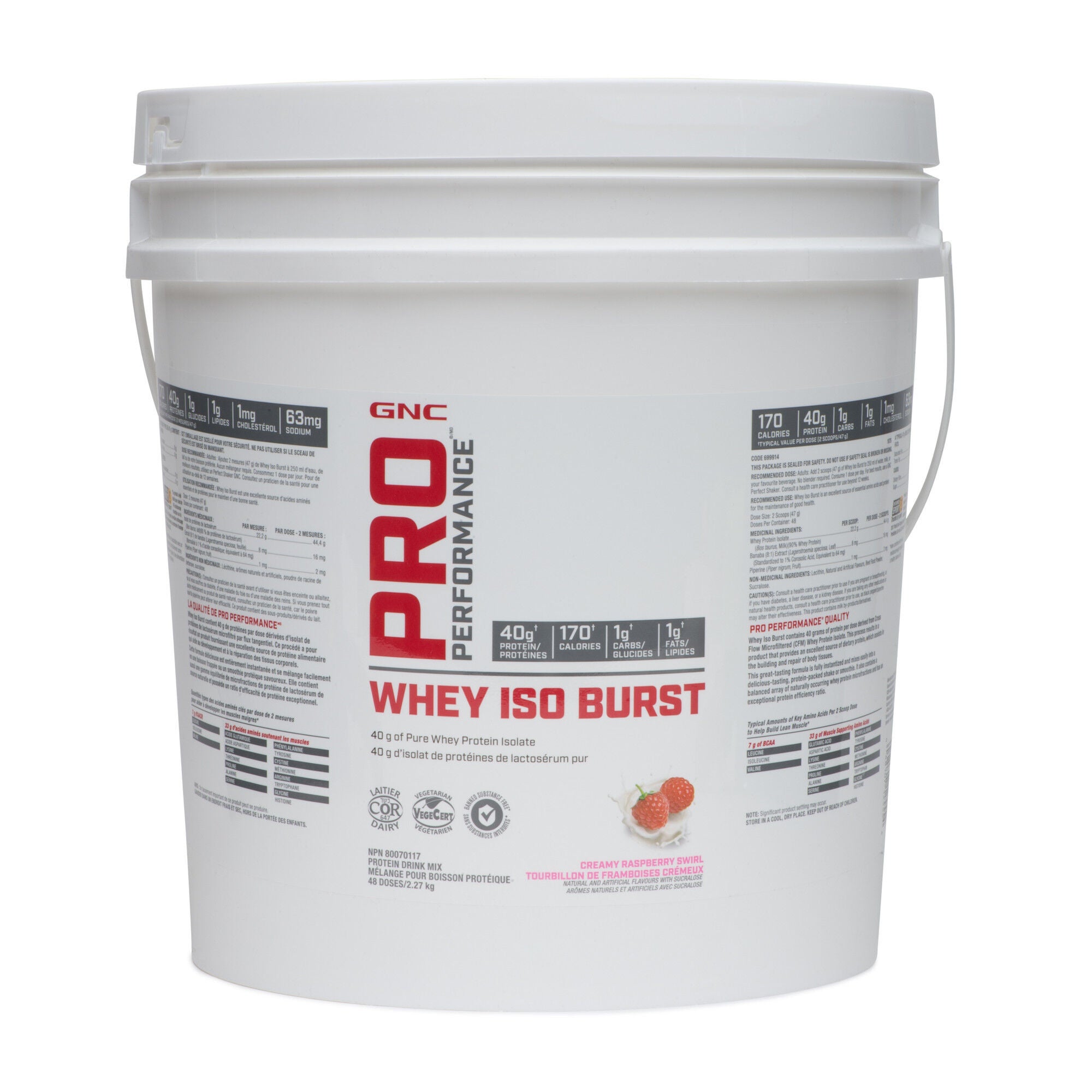 Whey Iso Burst - Creamy Raspberry Swirl